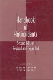 book Handbook of Antioxidants (Oxidative Stress and Disease)