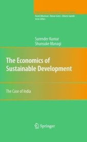 book The Economics of Sustainable Development: The Case of India