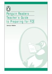 book Penguin Readers Teacher's Guide to Preparing for FCE