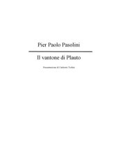 book Il vantone di Plauto