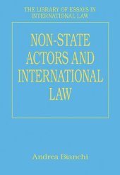 book Non-State Actors and International Law (The Library of Essays in International Law)