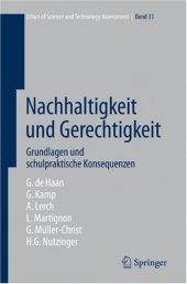 book Nachhaltigkeit und Gerechtigkeit: Grundlagen und schulpraktische Konsequenzen