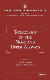 book Toxicology of the Nose and Upper Airways (Target Organ Toxicology Series)