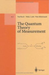 book The Quantum Theory of Measurement