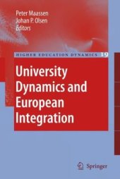 book University Dynamics and European Integration