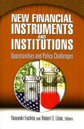 book New Financial Instruments and Institutions: Opportunities and Policy Challenges