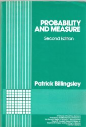 book Probability and Measure (Wiley Series in Probability and Statistics)