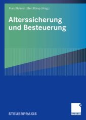 book Alterssicherung und Besteuerung