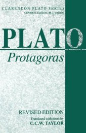 book Protagoras