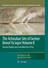 book The Acheulian Site of Gesher Benot Ya’aqov Volume II: Ancient Flames and Controlled Use of Fire