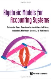 book Algebraic Models For Accounting Systems