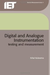 book Digital and Analogue Instrumentation Testing and Measurement (Electrical Measurement)