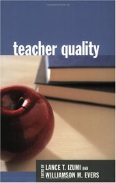 book Teacher Quality (Hoover Institution Press Publication)