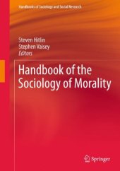 book Handbook of the Sociology of Morality