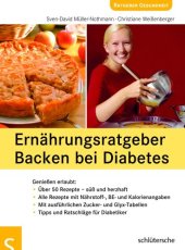 book Ernährungsratgeber Backen bei Diabetes - Genießen erlaubt, 2. Auflage