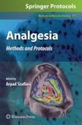book Analgesia: Methods and Protocols