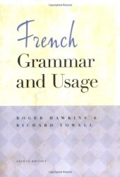 book French Grammar and Usage