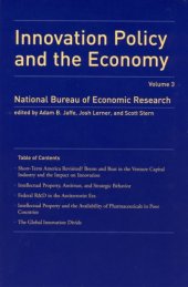 book Innovation Policy and the Economy, Volume 3 (NBER Innovation Policy and the Economy)