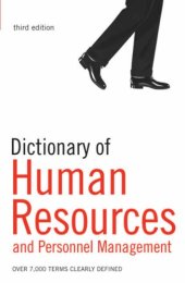 book Dictionary of Human Resources and Personnel Management: Over 7,000 Terms Clearly Defined