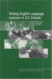 book Testing English-Language Learners in U.S. Schools: Report and Workshop Summary (Compass Series)