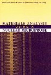 book Materials Analysis Using a Nuclear Microprobe