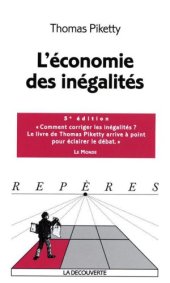 book L'economie des inegalites