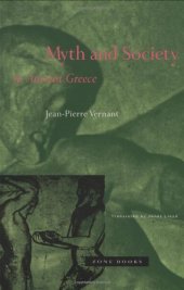 book Myth and Society in Ancient Greece