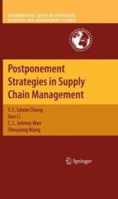 book Postponement Strategies in Supply Chain Management