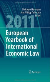 book European Yearbook of International Economic Law 2011