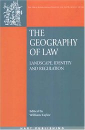 book The Geography of Law: Landscape, Identity And Regulation (Onati International Series in Law and Society)