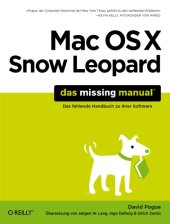 book Mac OS X Snow Leopard: Das Missing Manual