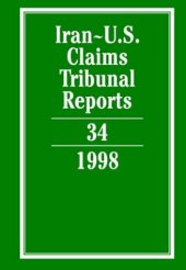 book Iran-U.S. Claims Tribunal Reports: Volume 34 (Iran-U.S. Claims Tribunal Reports)