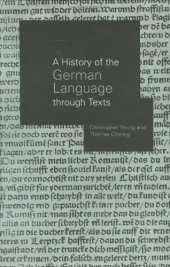 book A History of the German Language Through Texts