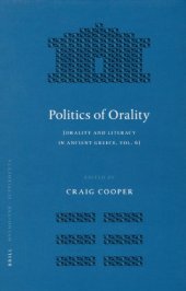 book Politics of Orality