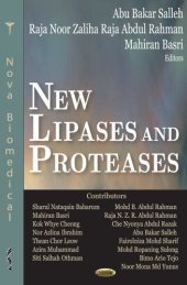 book New Lipases And Proteases