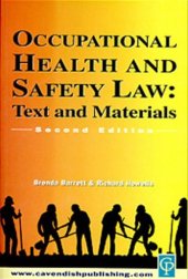 book Cases & Materials on Occupational Health and Safety Law