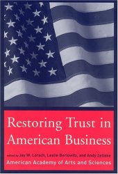 book Restoring Trust in American Business