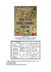 book 5000 Yıllık Sümer - Türkmen Bağları