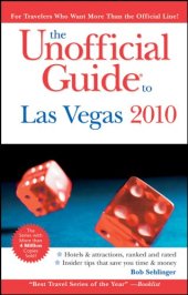 book The Unofficial Guide to Las Vegas 2010 (Unofficial Guides)