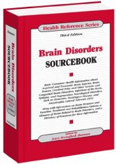 book Brain Disorders Sourcebook, Third Edition