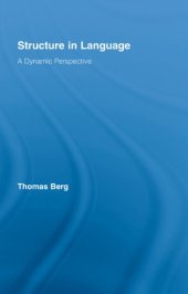 book Structure in Language: A Dynamic Perspective