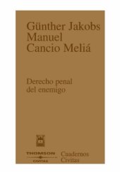 book Derecho Penal del Enemigo