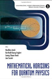 book Mathematical Horizons for Quantum Physics