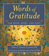 book Words of Gratitude for Mind, Body, and Soul