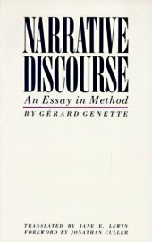 book Narrative Discourse: An Essay in Method