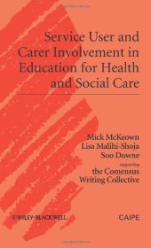 book Service User and Carer Involvement in Health and Social Care Education