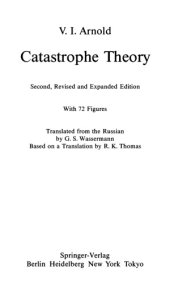 book Catastrophe Theory - 2nd Edition