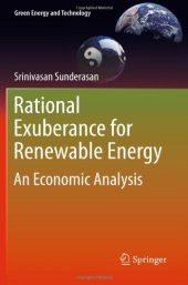 book Rational Exuberance for Renewable Energy: An Economic Analysis