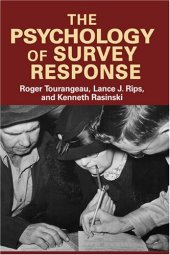 book The Psychology of Survey Response