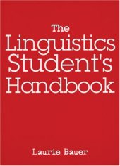 book The Linguistics Student's Handbook